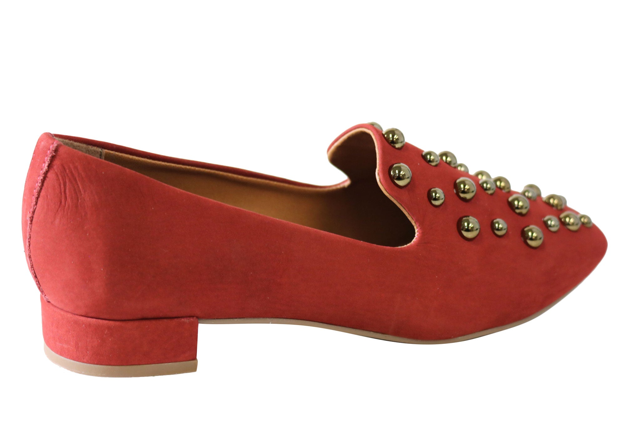 Orcade Telus Women's Low Heel Leather Shoes - Comfortable & Stylish Brazilian Made Loafers for Work, Office & Casual Wear