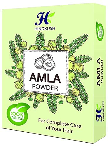 Organic Amla Powder for Hair Care - 100% Natural Indian Gooseberry Powder for Hair Growth & Shine (4 x 100g Pack) | DIY Hair Masks, Scalp Treatment & Ayurvedic Hair Care