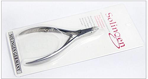 Professional Heavy Duty Stainless Steel Nail & Toenail Clippers for Thick & Ingrown Nails - Cuticle Remover Scissors & Cutters (9.5cm x 6cm) - Perfect for Pedicure, Manicure & Home Grooming