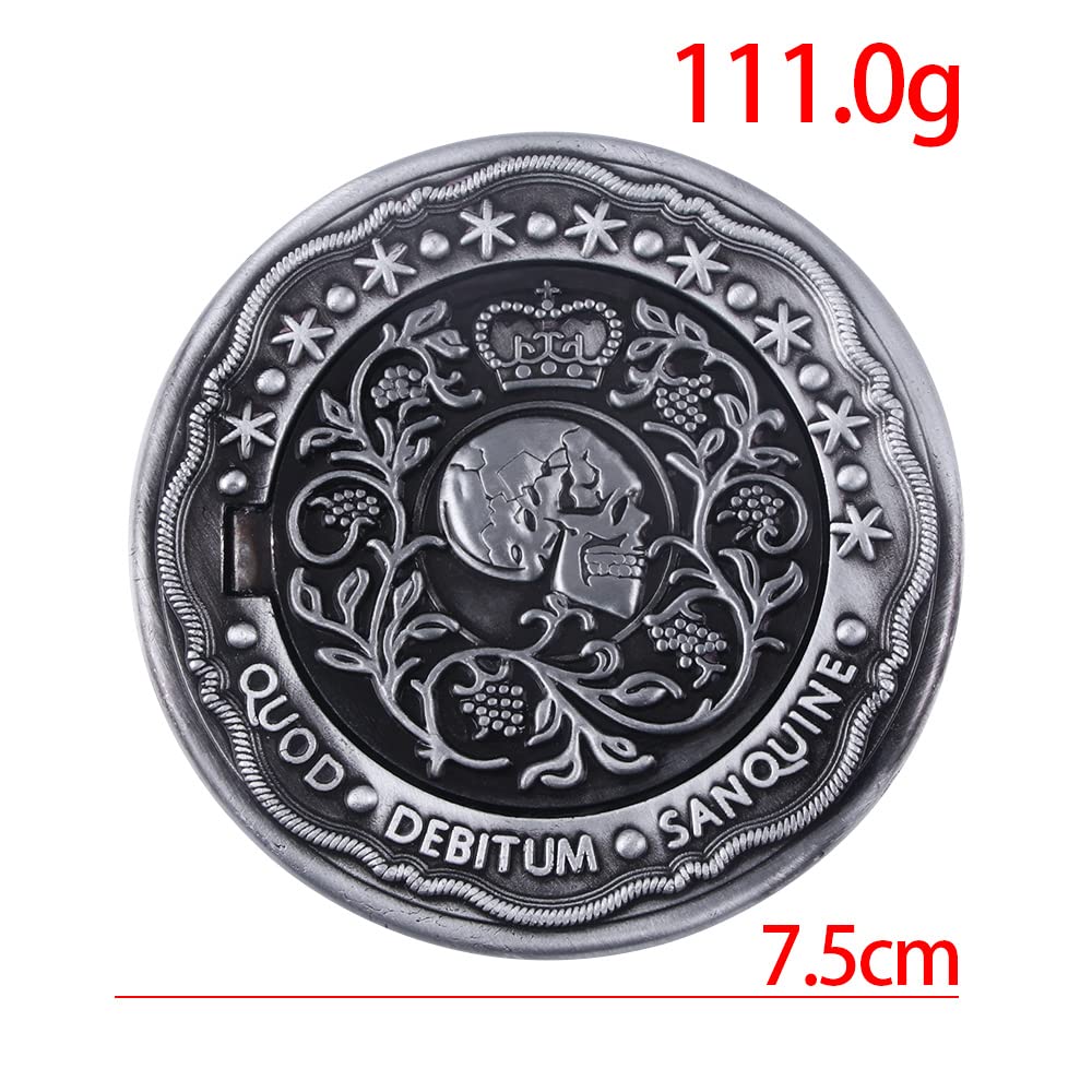John Blood Oath Marker Coins - Collectible Metal Novelty Coins for Movie Props & Cosplay - Perfect Gift for Teenagers & Adults - Easter, Halloween & Convention Accessories - Great for The Witcher Fans & Medieval Theme Parties