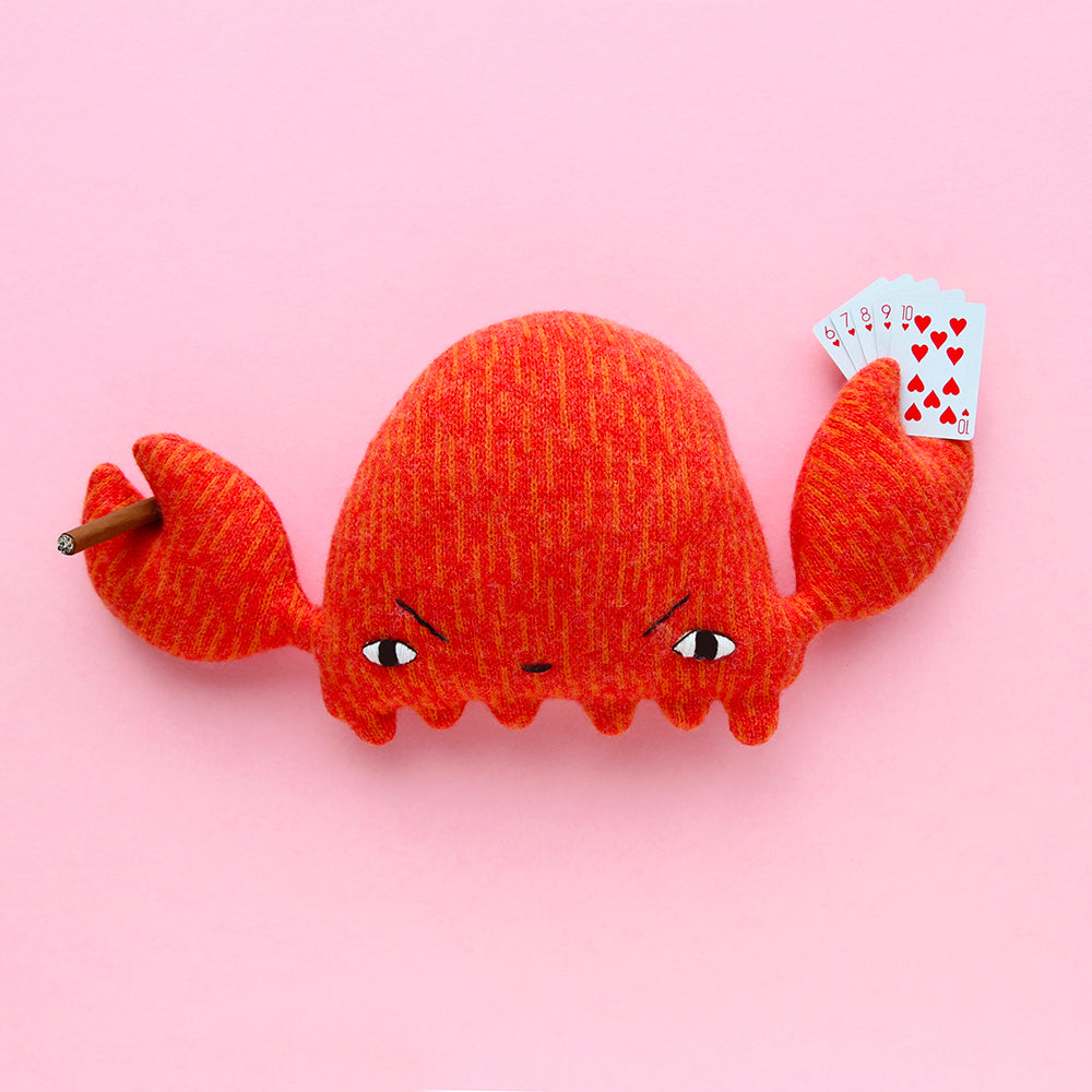 Crab Plush Toy - Soft & Huggable Stuffed Animal for Kids, Perfect for Cuddling, Gifts, and Nursery Decor