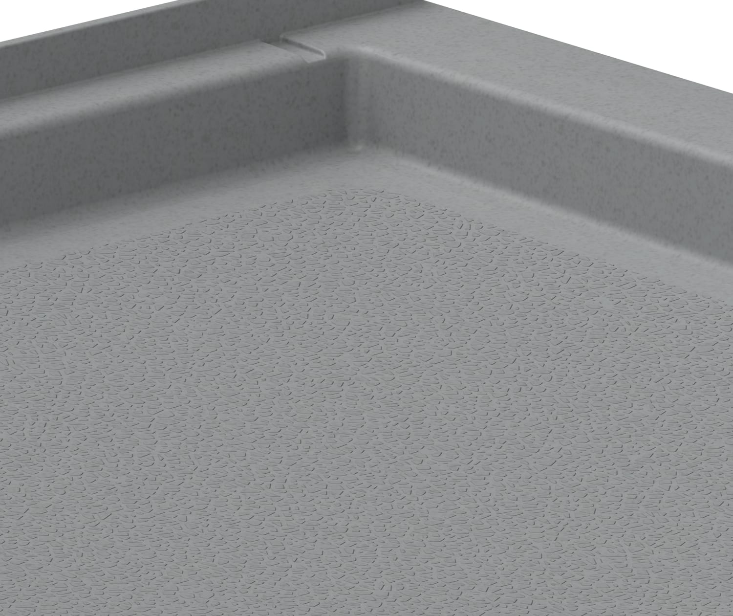 36 x 36 Swanstone Single Threshold Shower Pan - Durable & Slip-Resistant Bathroom Floor Base for Easy Installation | Perfect for Home Renovation & ADA Compliant Showers