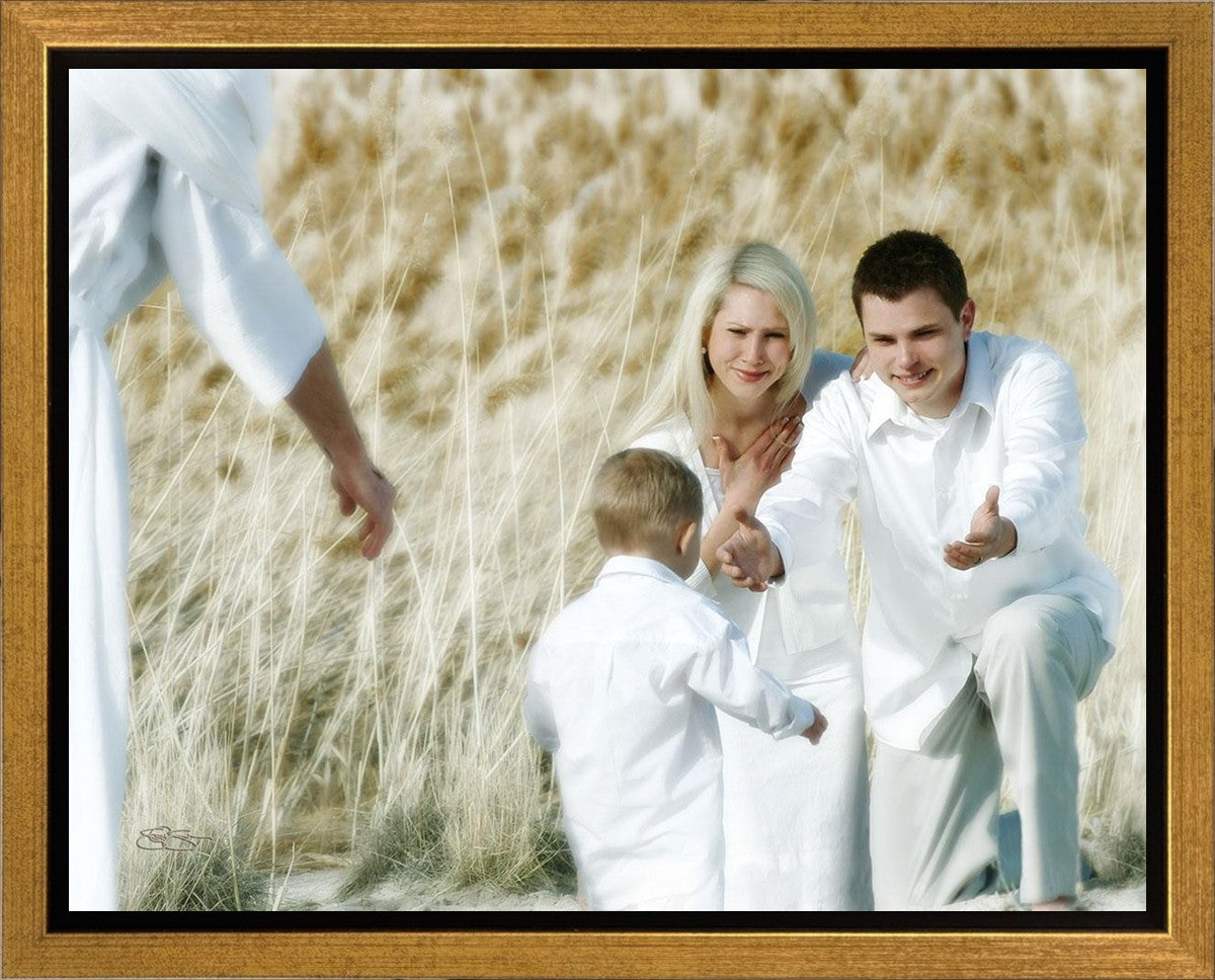 Back Into Our Arms Gallery Wrap Canvas - High-Quality Wall Art for Living Room, Bedroom & Office Decor