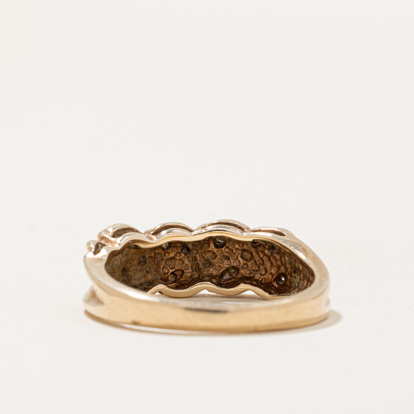 0.02ctw Diamond Vine Ring - Size 6.25 - Elegant Floral Wedding Band for Women - Perfect for Engagement, Anniversary & Special Occasions