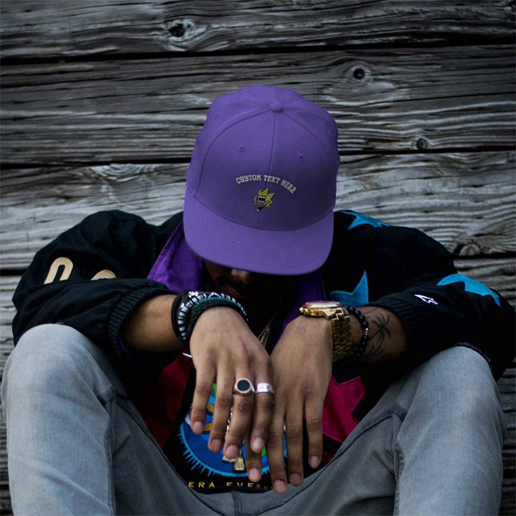 Custom Snapback Baseball Cap - Adjustable Acrylic Hat for Sports & Fashion
