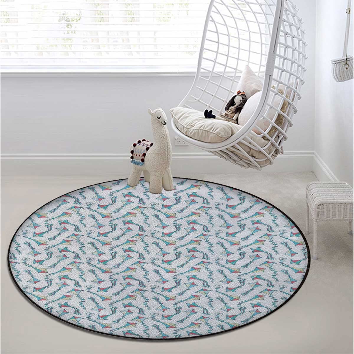 Round Chair Mat for Hardwood Floors - 39.3 Inch Office Chair Cushion Protector - Non-Slip Desk Chair Mat for Home & Office Use - Perfect for Carpeted or Hard Surface Flooring