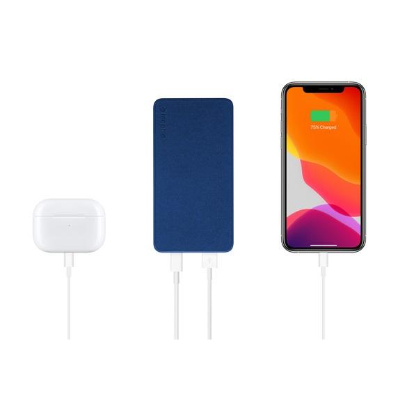 mophie 5000mAh Power Bank with USB-C - Portable Charger for iPhone, Android, AirPods & More | Perfect for Travel, Camping & Emergency Power Backup
