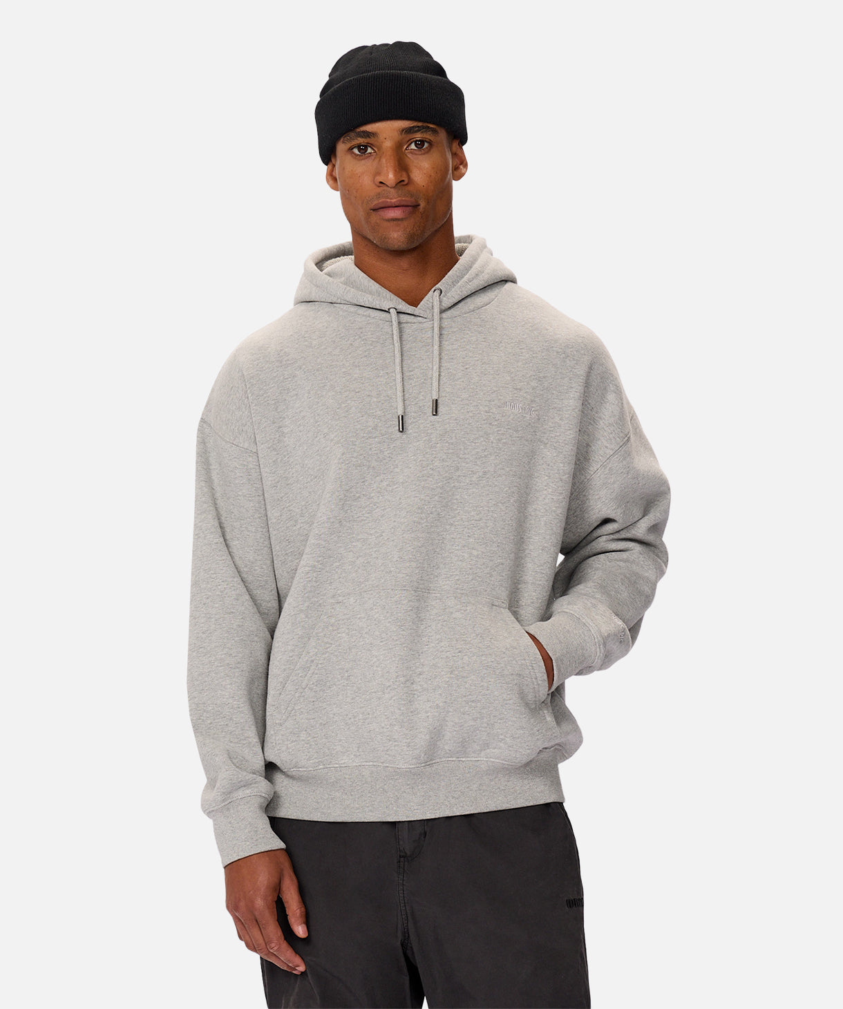 Del Sur Marle Hoodie - Mid Grey 24 | Cozy Oversized Pullover Sweatshirt for Women | Perfect for Casual Wear, Lounging & Travel