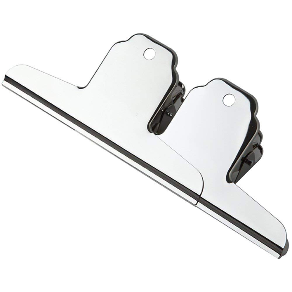 Extra Large Silver Metal Bulldog Clips - 145mm Heavy Duty Paper Clamps for Drawing Boards, Clipboards & Office Documents (Pack of 4) - Perfect for Artists, Students & Office Organization