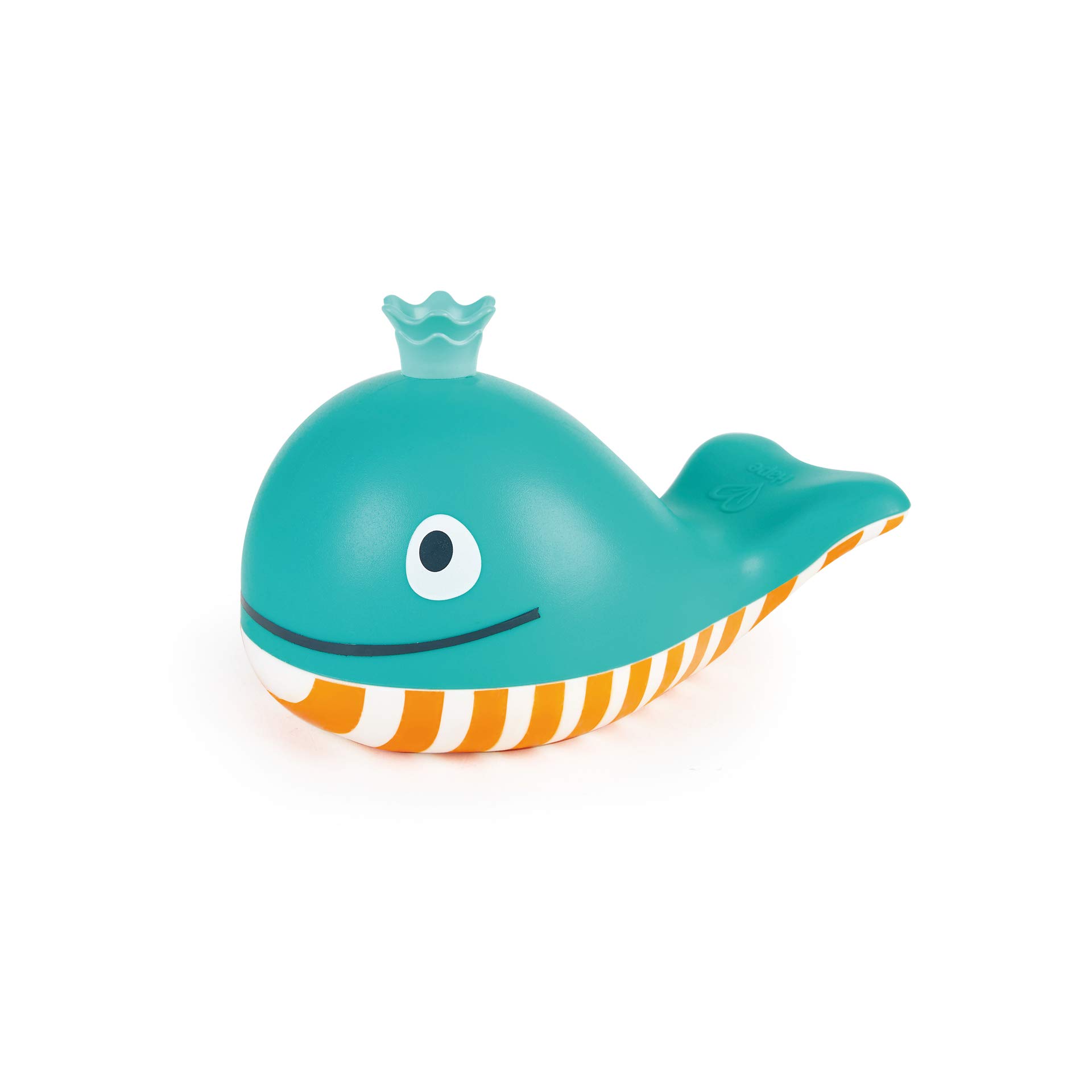 Hape Bubble Blowing Whale Bath Toy - Blue Baby Squirt Toy for Toddlers | Fun Water Play for Bathtime, Pool & Outdoor Activities