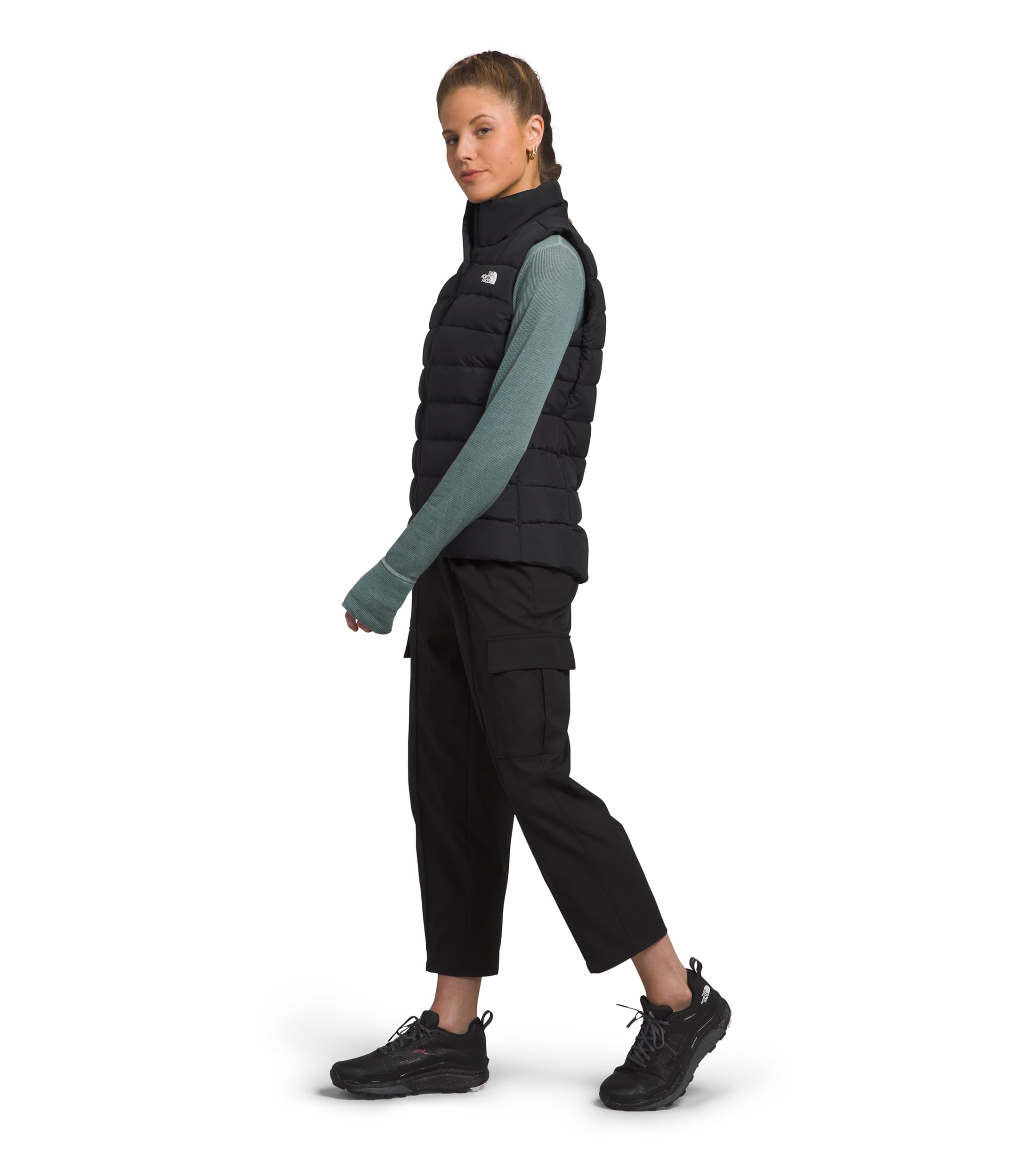 The North Face Aconcagua 3 Women's Lightweight Packable Down Vest - Winter Warmth for Hiking, Travel & Outdoor Activities