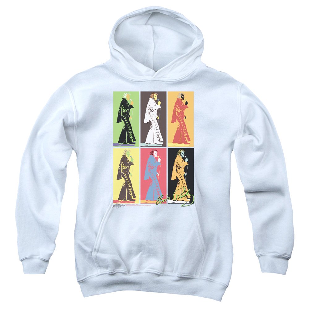 Elvis Presley Vintage Pullover Hoodie - Retro Graphic Sweatshirt for Men & Women | Casual Wear, Music Fan Gift, Concert Outfit