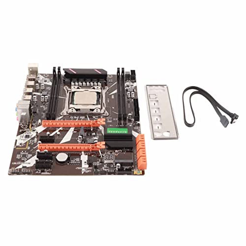 Yctze X99 Motherboard CPU Combo - LGA 2011-3 Socket with Intel Xeon E5-2620 V3 Processor, 4-Channel DDR4 Memory Support, Built-in WiFi & Gigabit LAN - Perfect for Gaming PC, Workstation, and High-Performance Desktop Computers