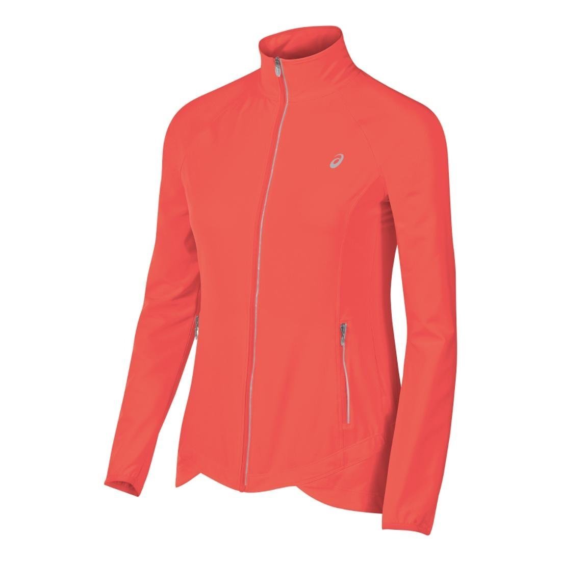 ASICS Women's Lightweight Packable Waterproof Windbreaker Jacket - Perfect for Running, Hiking & Outdoor Activities