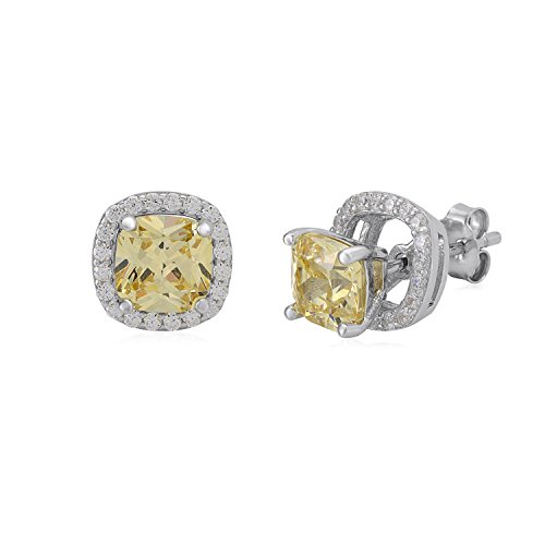 Rounded Square - Simulated Yellow Diamond