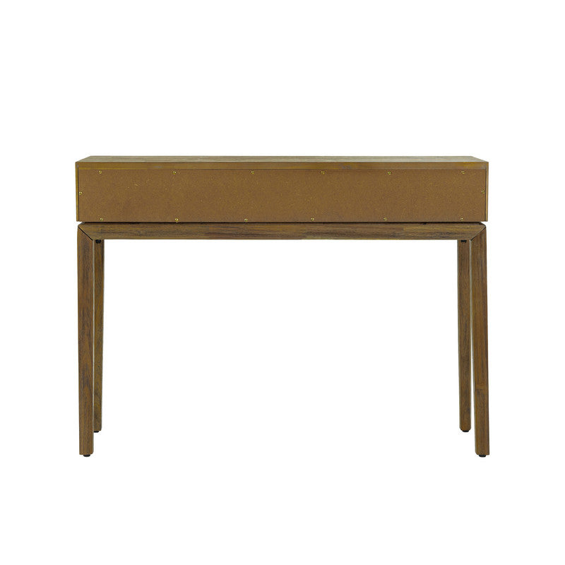 Modern Borgergade 43.5 Sofa Table - Solid Wood Chestnut Finish - Perfect for Living Room, Entryway, or Behind Couch Decor