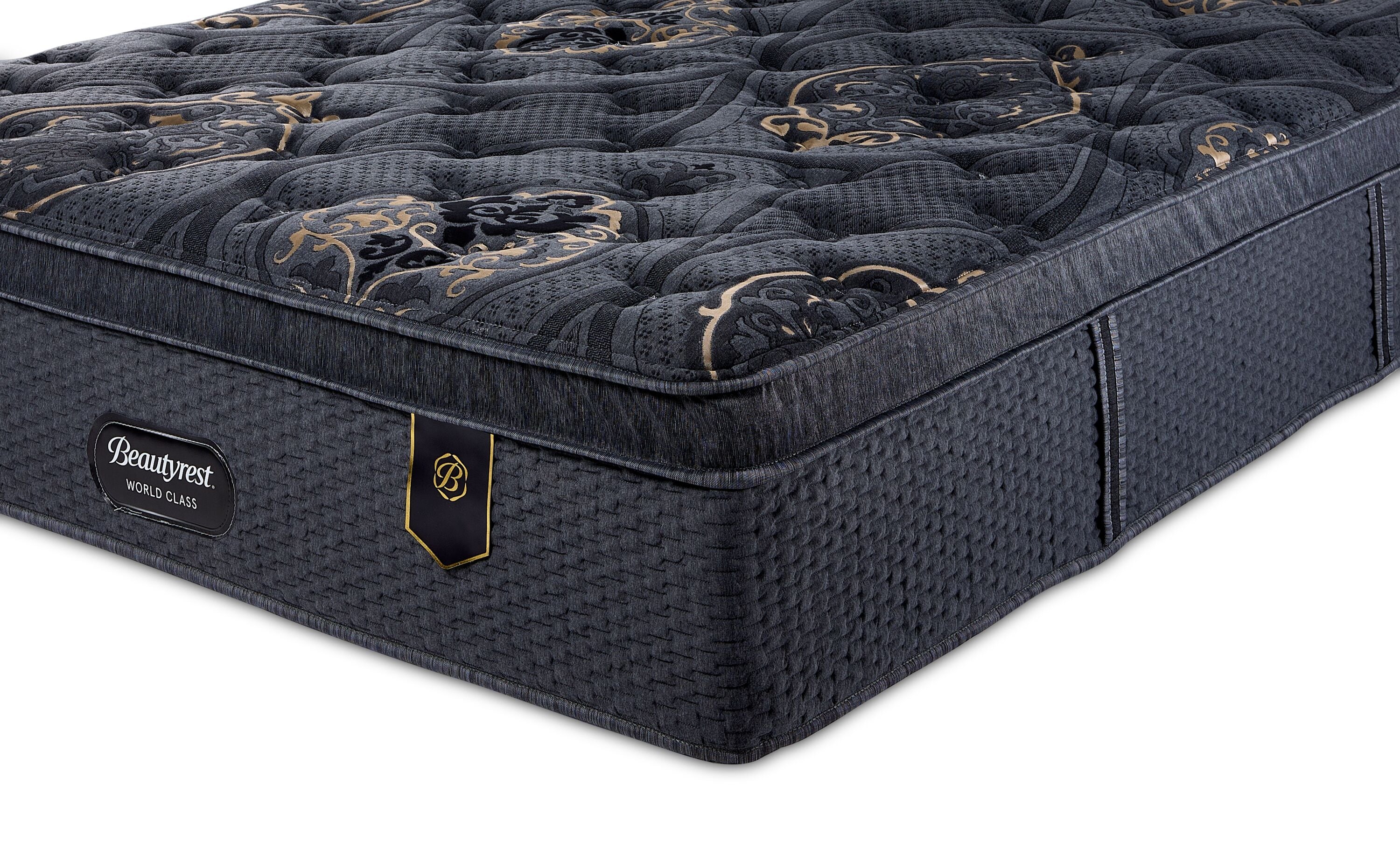 Beautyrest World Class Legacy Medium Mattress - Premium Comfort for Back & Side Sleepers - Perfect for Master Bedrooms, Guest Rooms & Luxury Apartments