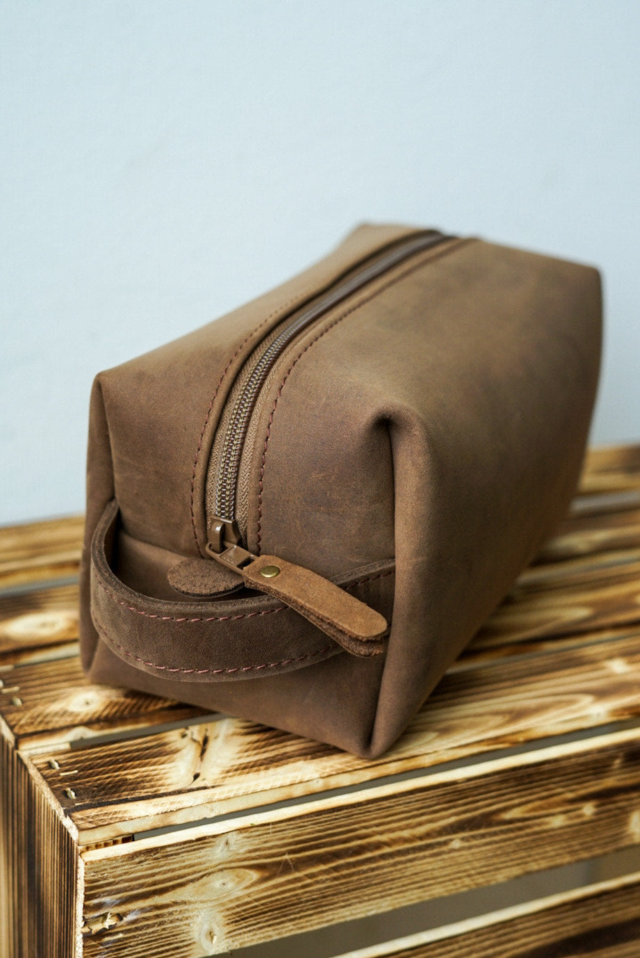 Waterproof Travel Toiletry Bag for Men & Women - Rebel Rust Cosmetic Organizer - Perfect for Camping, Gym & Airplane Carry-On