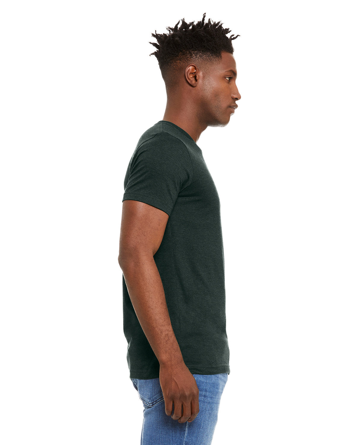 Bella + Canvas 3001CVC Unisex Heather CVC Crew Neck T-Shirt - Soft Cotton Blend Tee for Men & Women - Perfect for Casual Wear, Screen Printing & Everyday Outfits