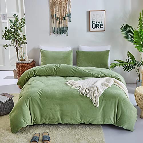 Sage Green Velvet