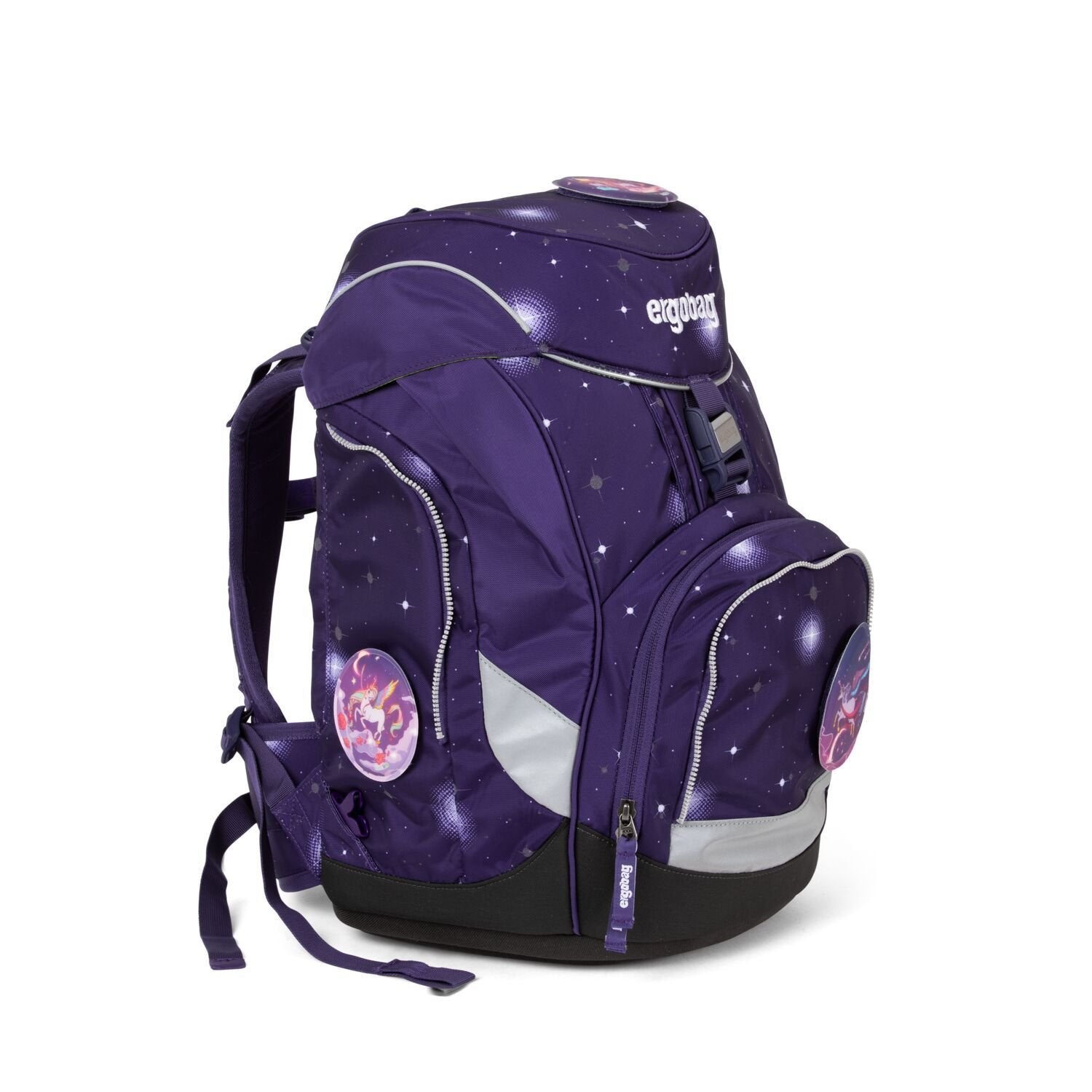 ergobag Pack School Backpack 6-Piece Set - Beargasus Glow Edition | Lightweight Durable Kids Bookbag for Elementary Students | Perfect for School, Travel & Outdoor Adventures