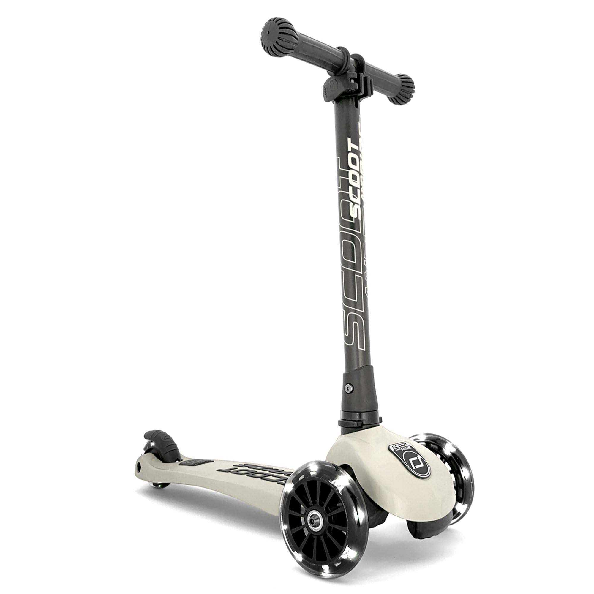Best Scoot & Ride Stand-up Push Scooter for Toddlers - 3 Wheel Lightweight Kids Scooter with Adjustable Handlebar - Perfect for Outdoor Play, Park Rides & Learning Balance