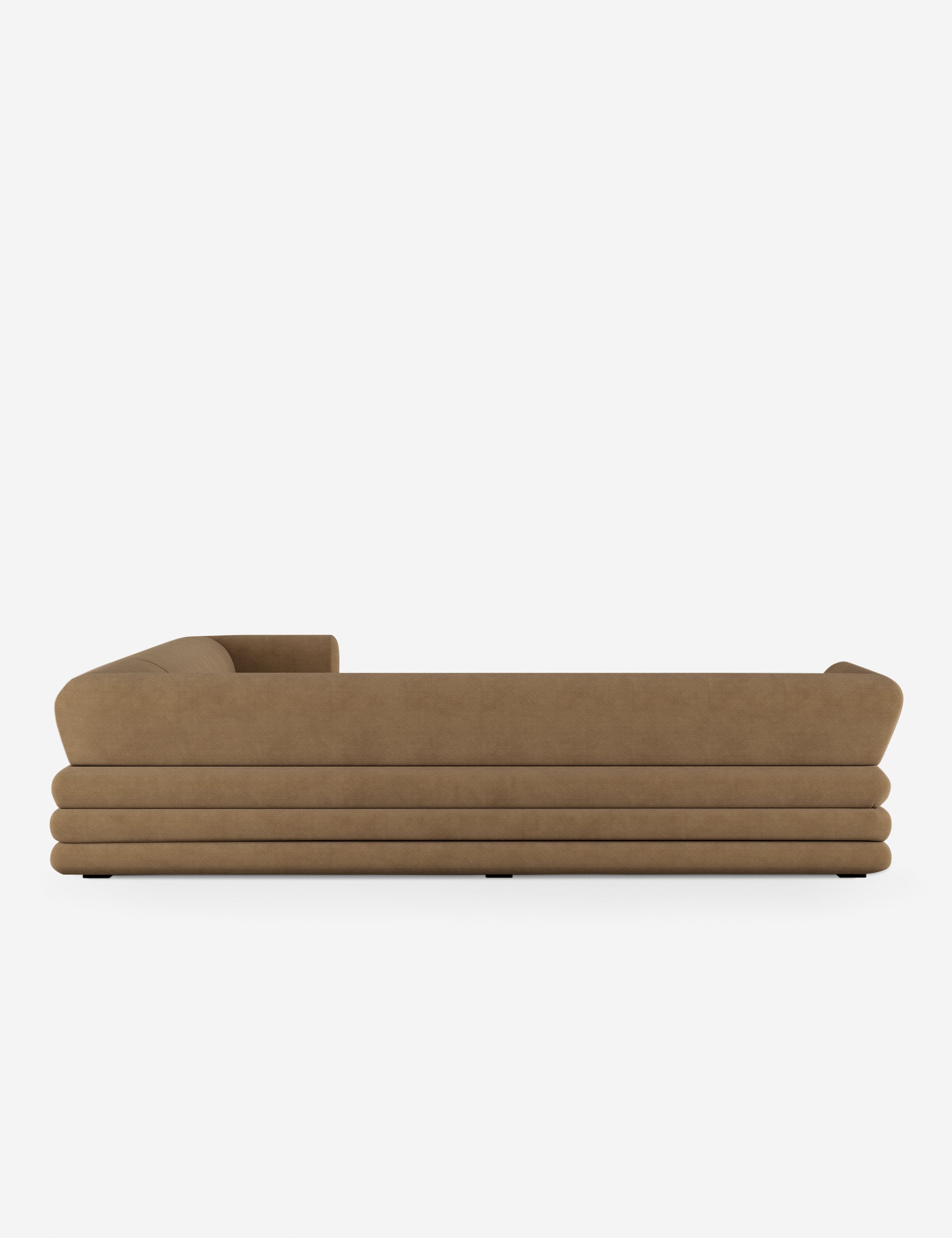 Babs Corner Sectional Sofa by Sarah Sherman Samuel - Modern L-Shaped Couch for Living Room, Lounge & Family Room - Comfortable Fabric Upholstery Sofa Set for Home Decor