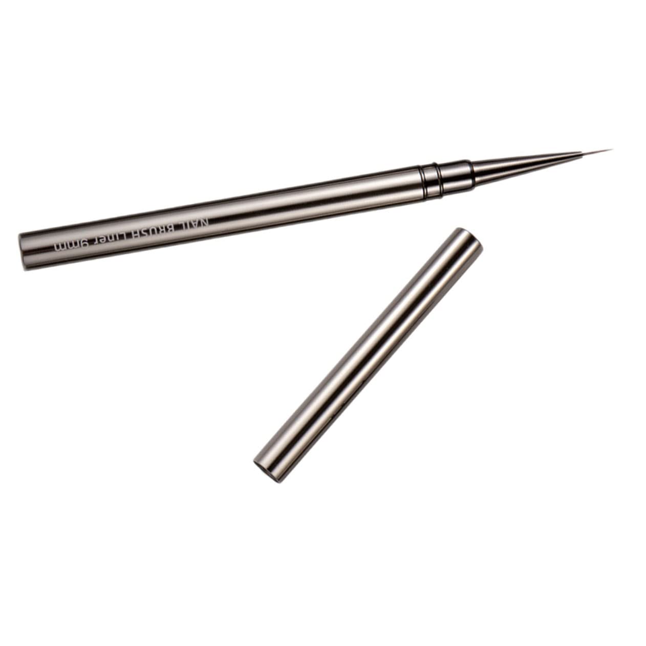 3pcs Minkissy Nail Art Drawing Pen Set - Ultra Fine Metal Tip Manicure Brush for Gel Polish & Eyeliner | Professional Nail Liner Tools for Salon & Home DIY Nail Designs