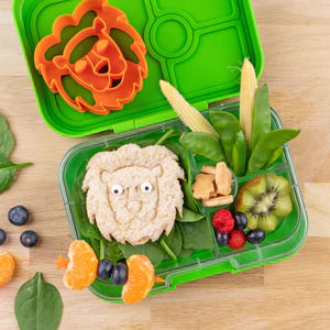 Lunch Punch Sandwich Cutter Set of 2 - Fun Lion Shape Cutters for Kids Lunch Box, Bento, Snacks & Party Food Decorations