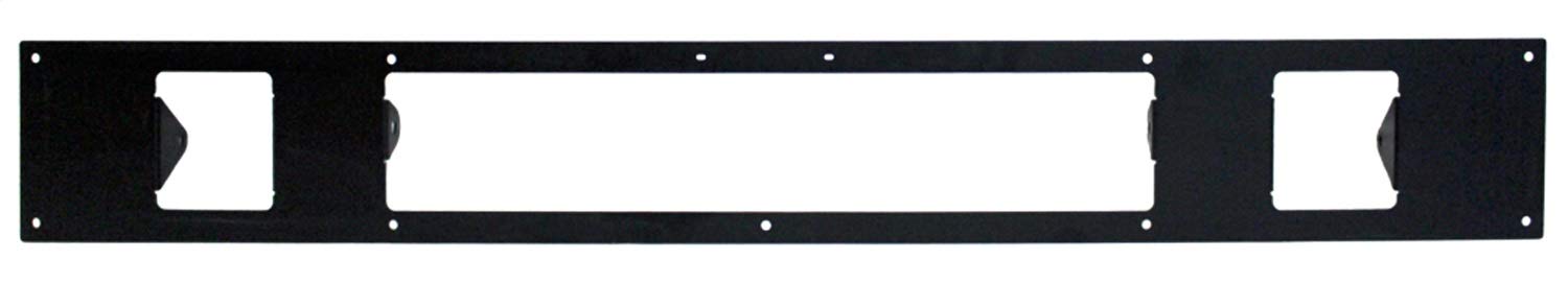 Go Rhino 5912231T SRM100 Textured Black Front Light Plate - Holds 1x 20