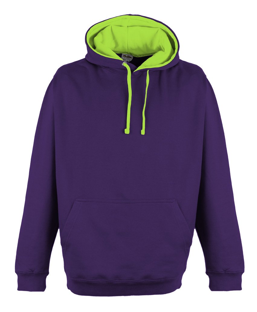 Awdis Men's Superbright Hooded Sweatshirt - 280 GSM Heavyweight Pullover Hoodie for Streetwear & Casual Wear | Perfect for Gym, Outdoor Activities & Everyday Comfort