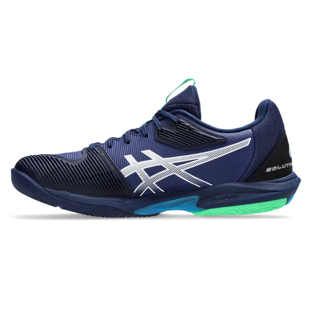 ASICS Solution Speed FF 3 Men's Tennis Shoes - Lightweight Performance Court Shoes for Men in Blue Expanse/White | Perfect for Competitive Matches & Training Sessions