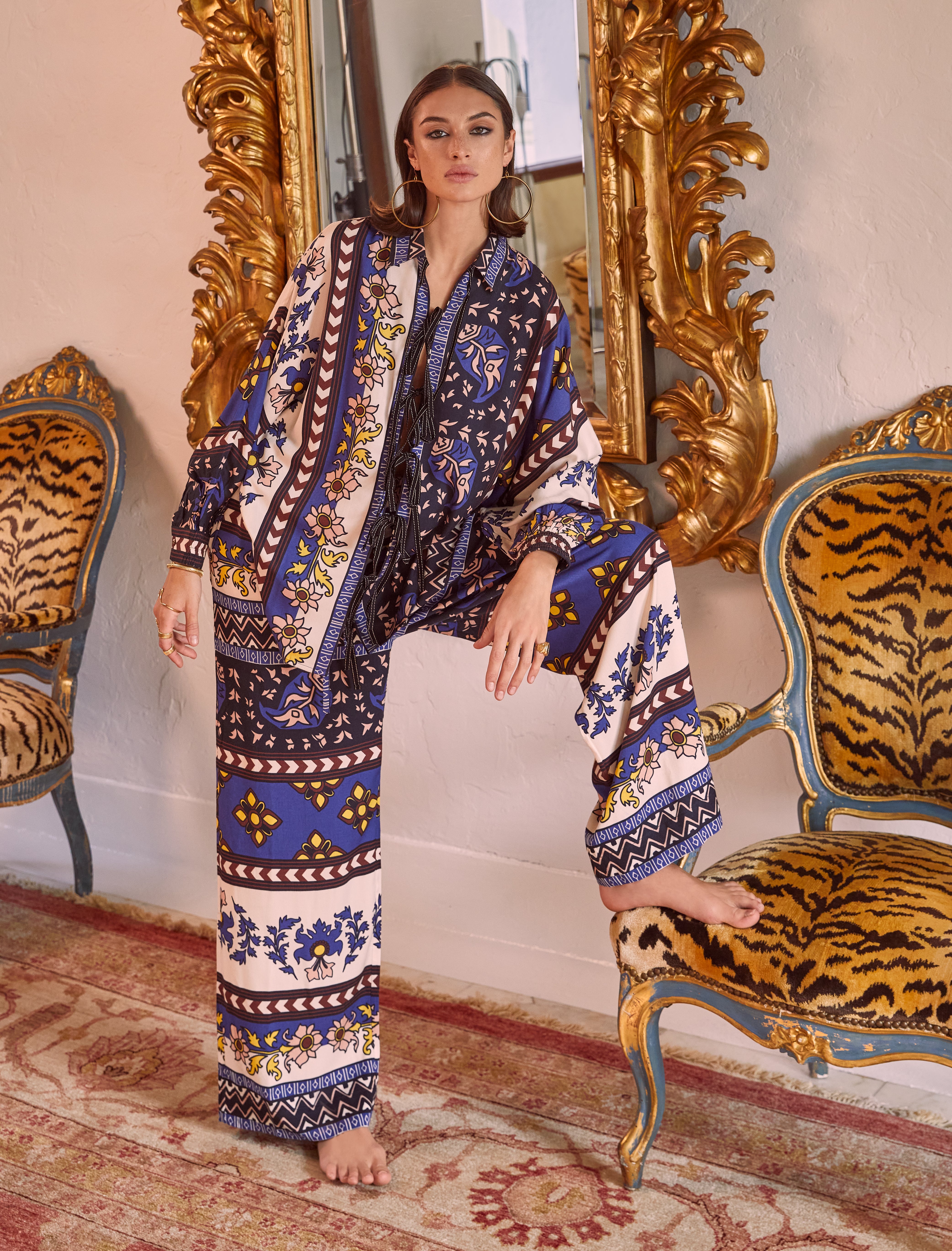 Stylish Goa Pants for Women - Comfortable & Trendy Cotton Harem Pants - Perfect for Yoga, Beach, and Summer Vacations