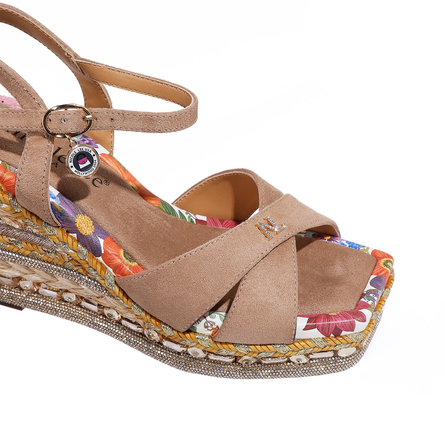BONNIE Women's Espadrille Wedge Sandals - Comfortable Summer Casual Shoes for Beach, Vacation & Outdoor Walking