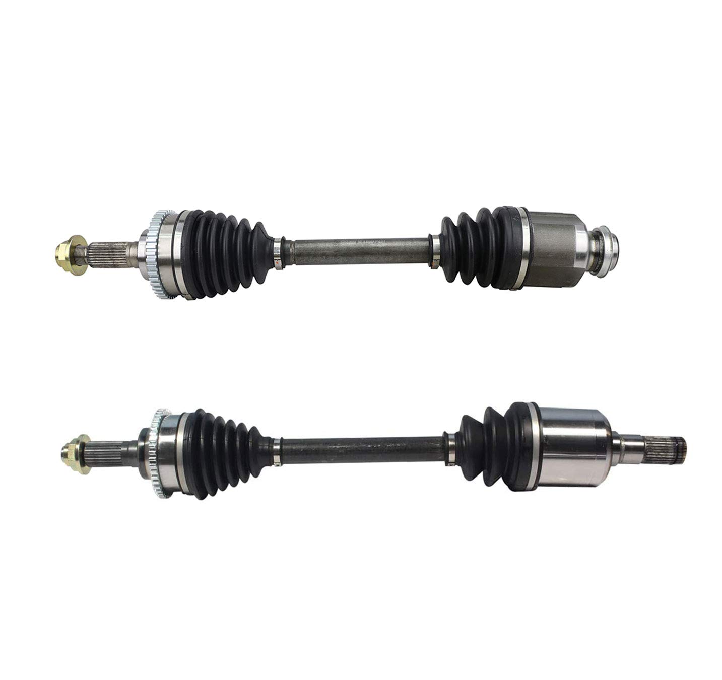 2PC Front CV Axle Half Shaft Assembly Compatible with 2003-2008 Mazda 6 3.0L Manual Transmission - Perfect for CV Joint Repair & Drivetrain Maintenance