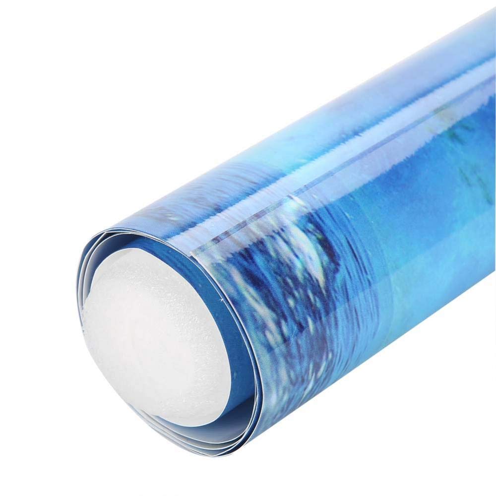 YOUTHINK Fish Tank Background Poster - Underwater Coral PVC Adhesive Decoration Paper for Aquarium (9 Pack) | Perfect for Freshwater & Saltwater Fish Tanks, Home & Office Aquarium Decor