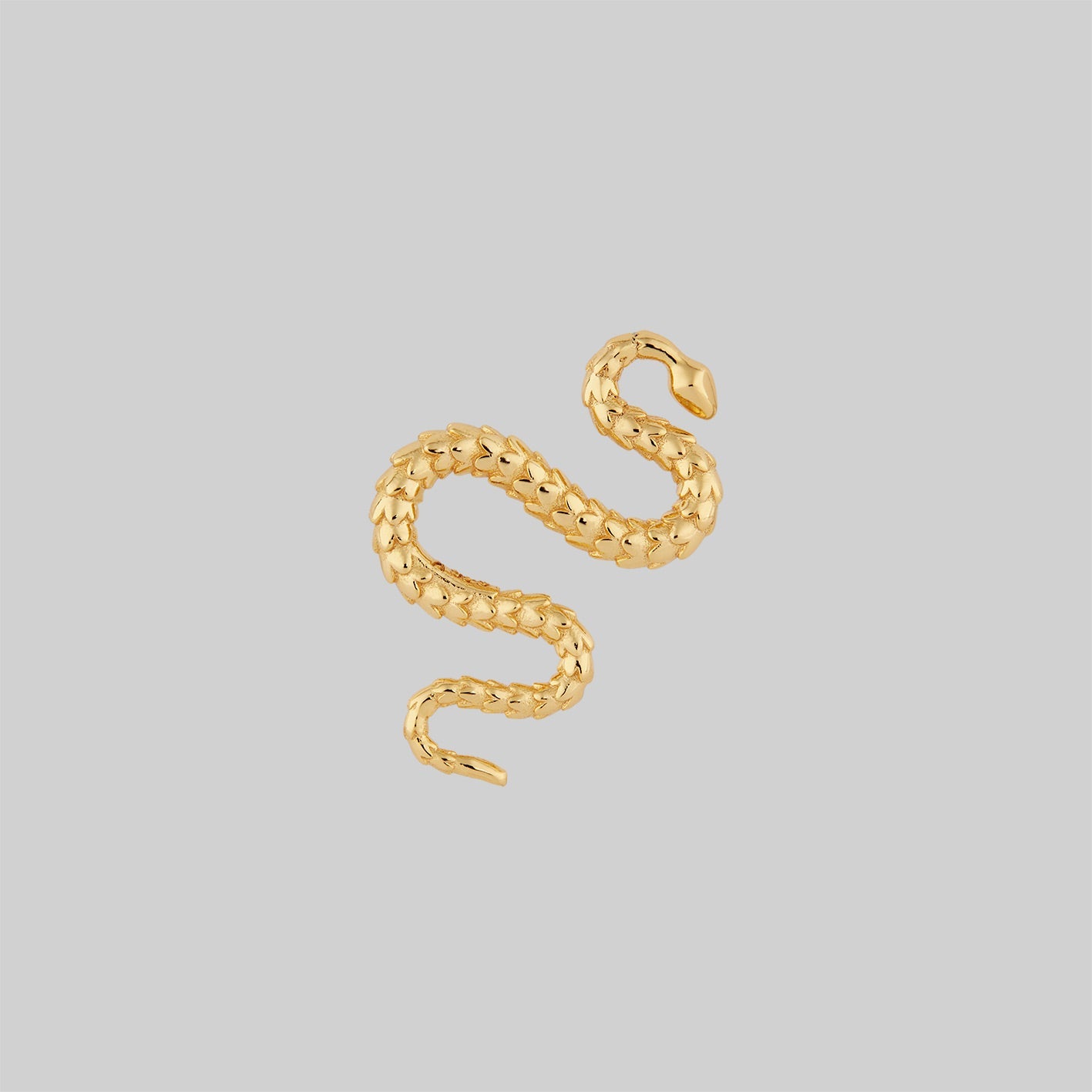 MINERVA Snake Stud Earrings - 14K Gold Plated Hypoallergenic Jewelry for Women | Perfect for Parties, Weddings & Everyday Wear