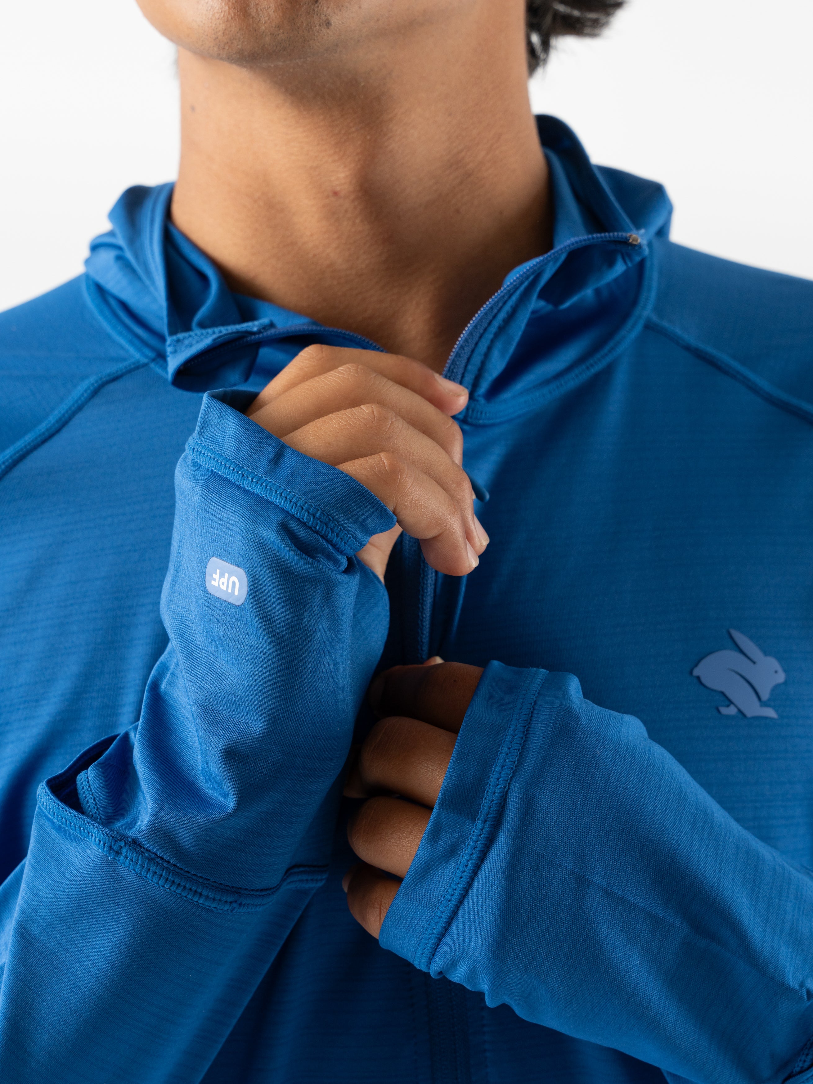 UPF 50+ Sun Deflector Zip Jacket - Lightweight UV Protection for Outdoor Activities | Hiking, Running, Cycling & Travel Essentials