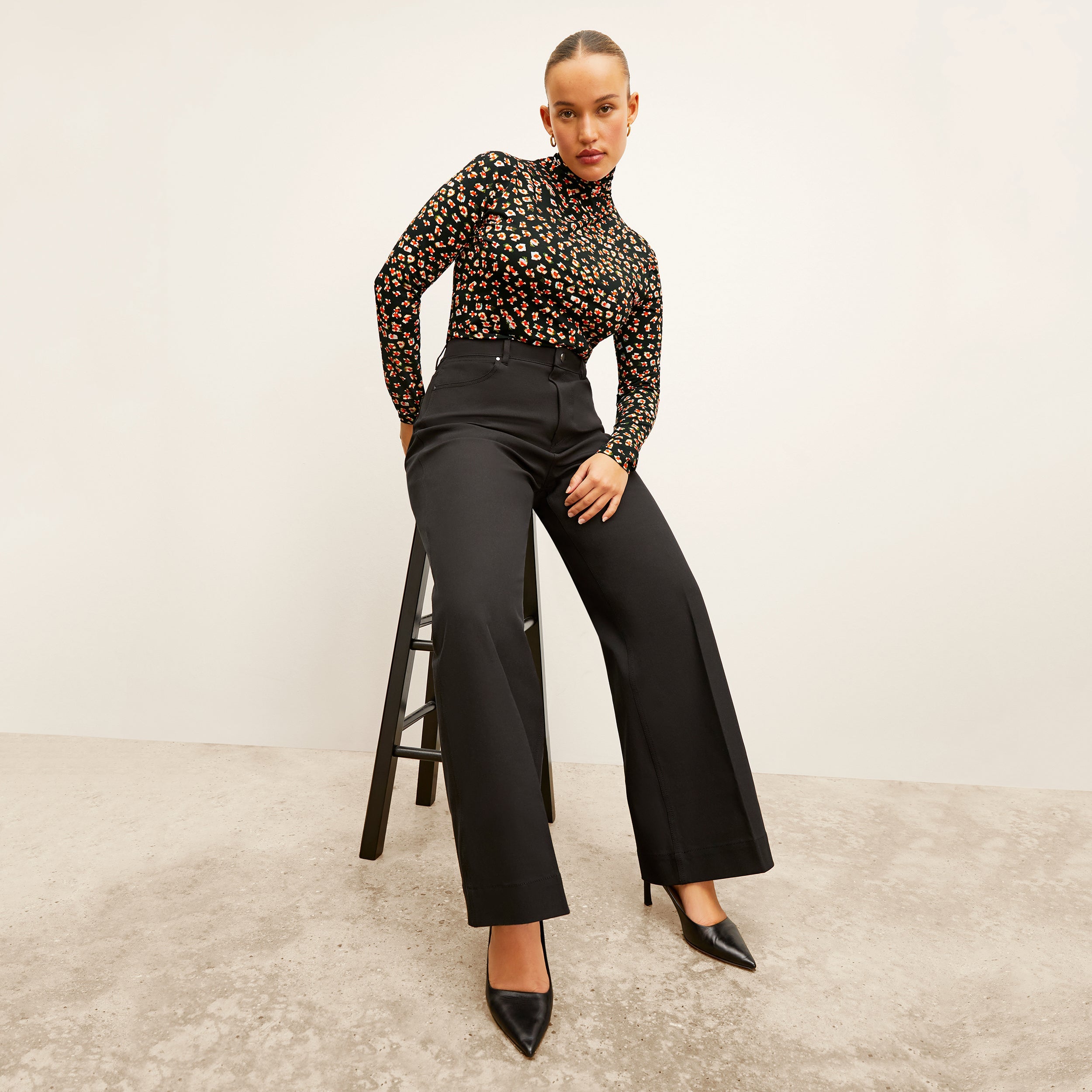 Milo Wide Leg Eco-Friendly Jeans - Better Than Denim in Black | Sustainable Fashion for Women, Casual Wear & Everyday Comfort