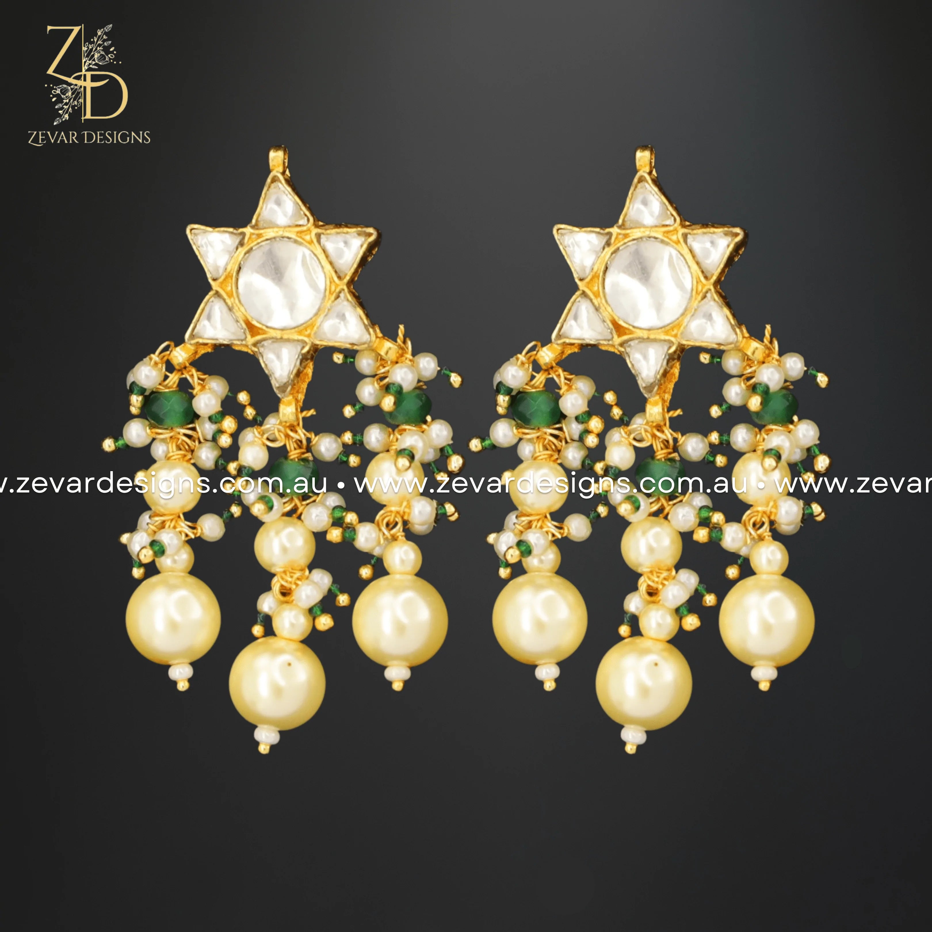 Elegant Pachi Kundan Pearl Choker Necklace Set for Women - Perfect for Weddings, Parties & Special Occasions