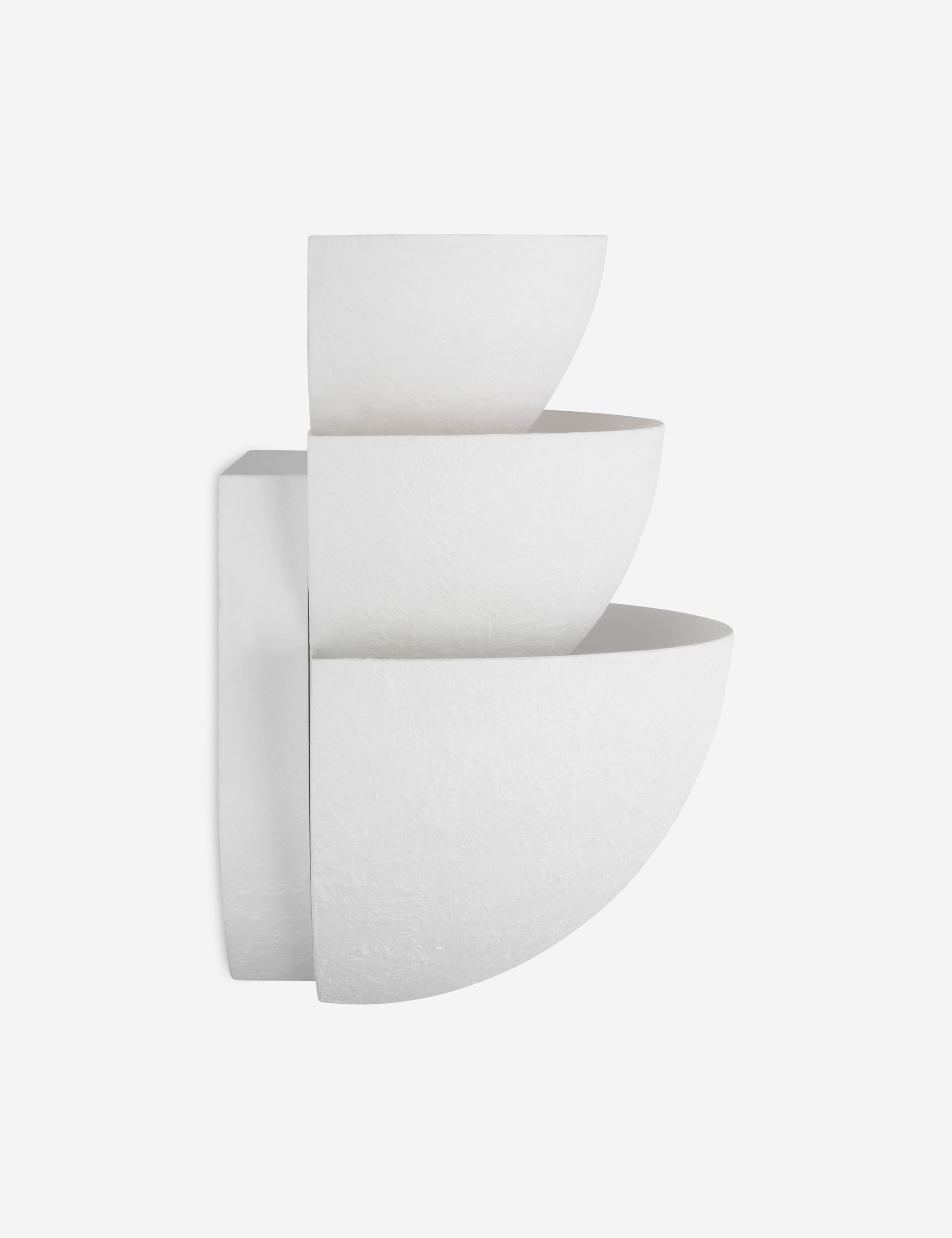 Beaunay Tiered Wall Sconce by Christiane Lemieux - Modern Brass Finish Lighting Fixture for Living Room, Bedroom & Hallway Decor