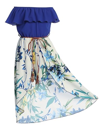 Royal Blue/Flower