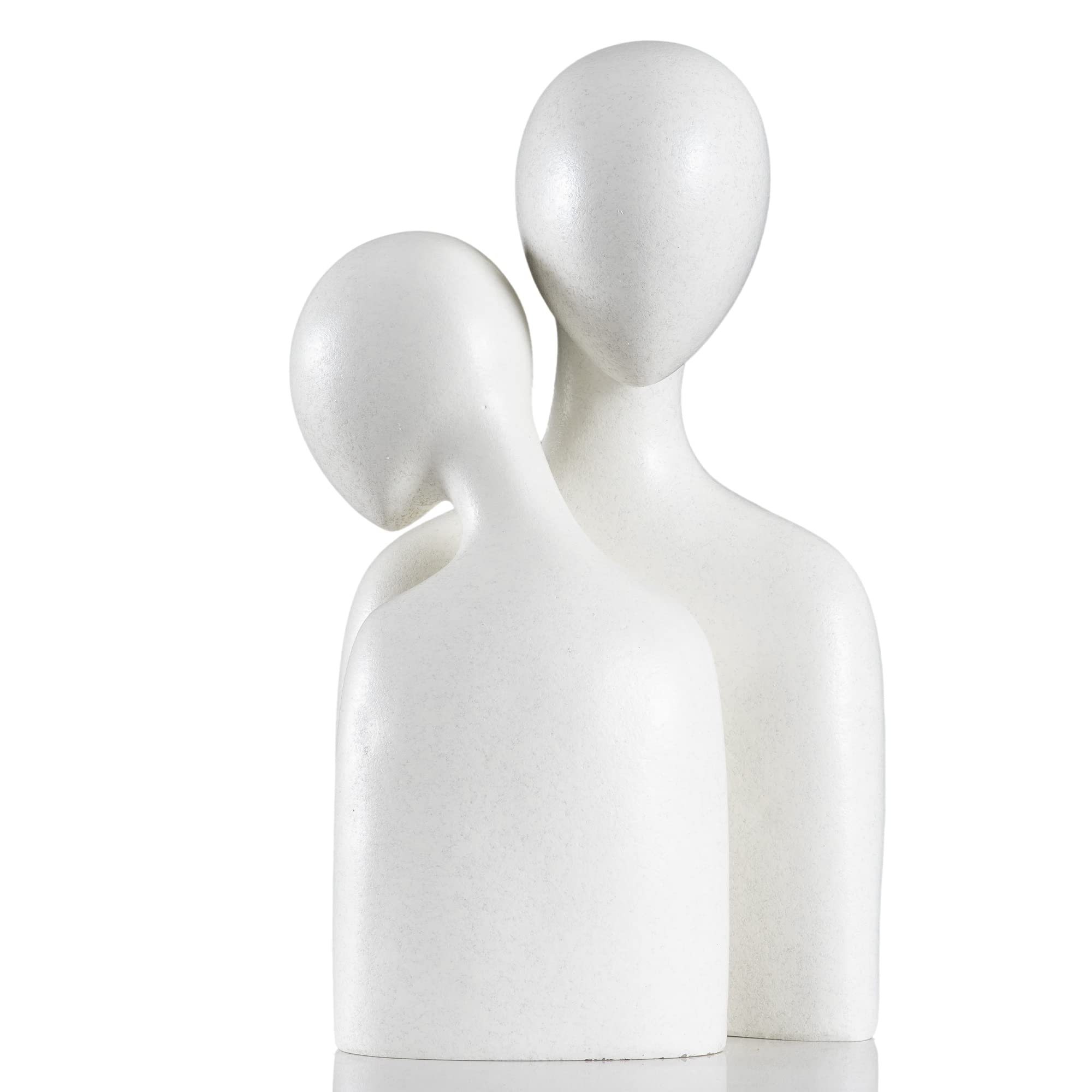 BUTILIVEEN Modern Couple Sculpture - Romantic Love Statue for Desktop & Shelf Decor | Perfect Valentine's Day, Anniversary & Wedding Gift for Couples | Ideal for Home, Office & Romantic Decorations