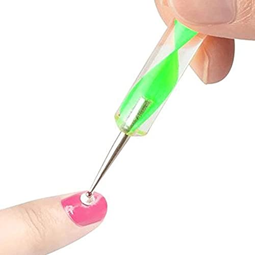 VMS INDIA 5-Piece Spiral Head Pen Drill Point Needle Set for Nail Art, DIY Clay Modeling & Crafting - Perfect for Nail Design, Polymer Clay Sculpting and Jewelry Making