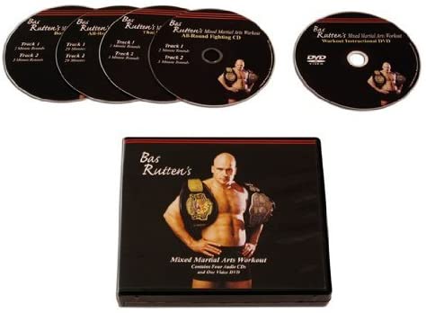 Bas Rutten's MMA Workout DVD - Used Preowned Condition | MMA Training, Fitness & Self-Defense | Perfect for Home Gym, Martial Arts Practice & Combat Sports Enthusiasts