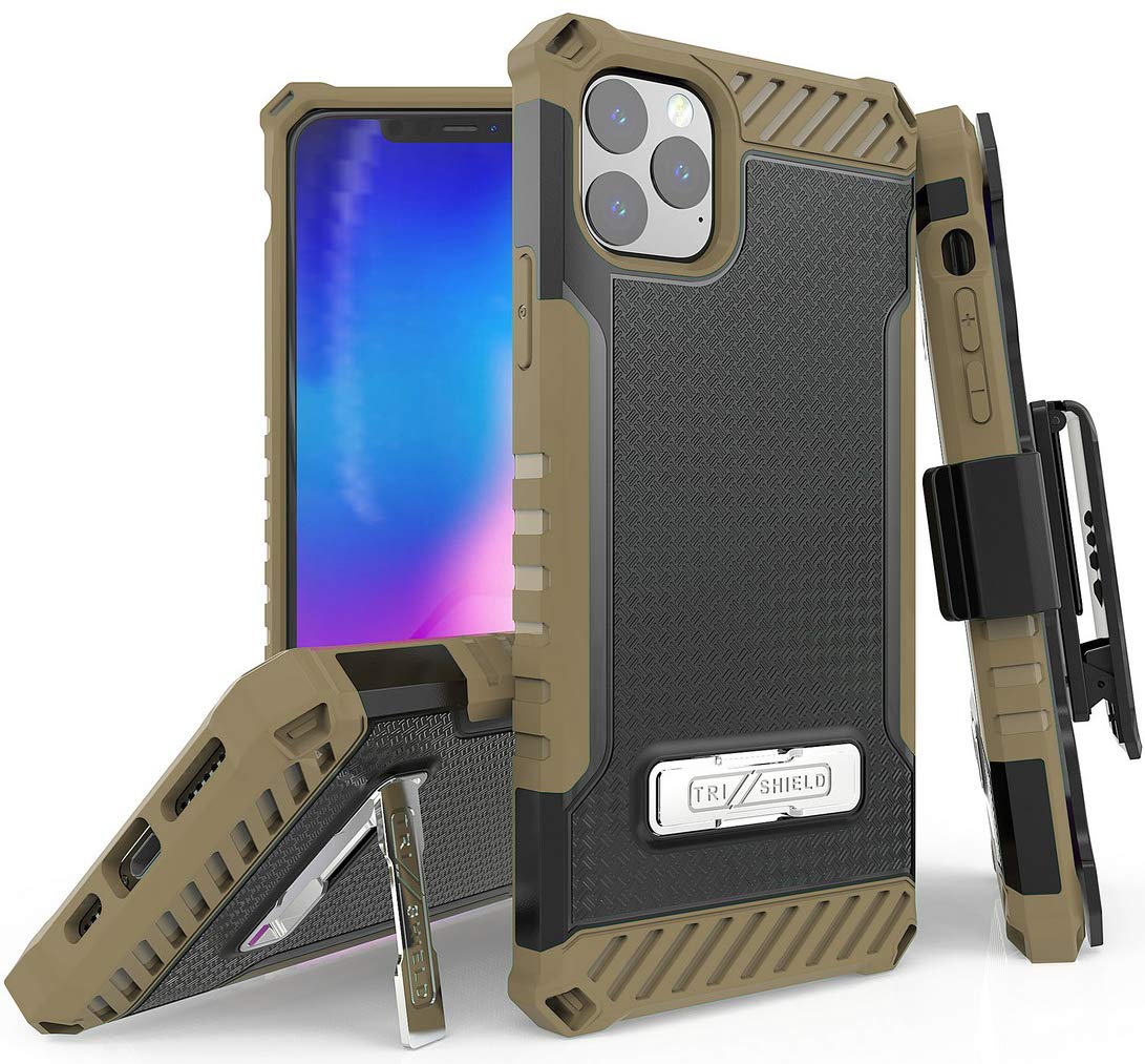 Military Grade Rugged Case with Clip for iPhone 11 Pro Max (2019, 6.5
