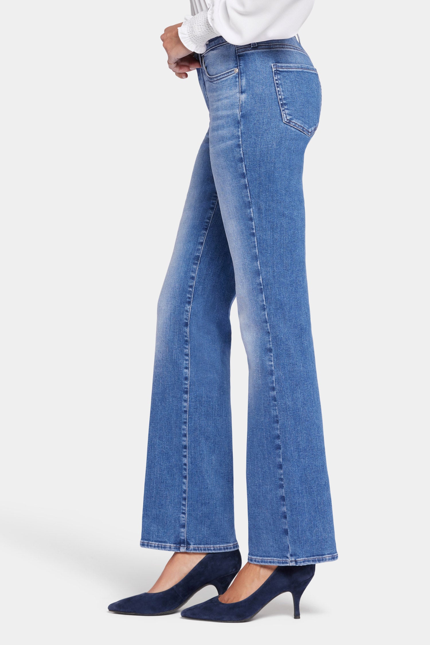 Blake Slim Flared Jeans for Women - High Waisted Stretch Denim Pants with Bootcut Leg | Perfect for Casual Wear, Date Night & Office Outfits