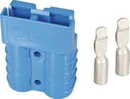 Anderson Power Products 6331G5 2-Position Plug & Socket Connector - 5-Piece Set for Industrial Equipment, Power Tools, and Electrical Applications