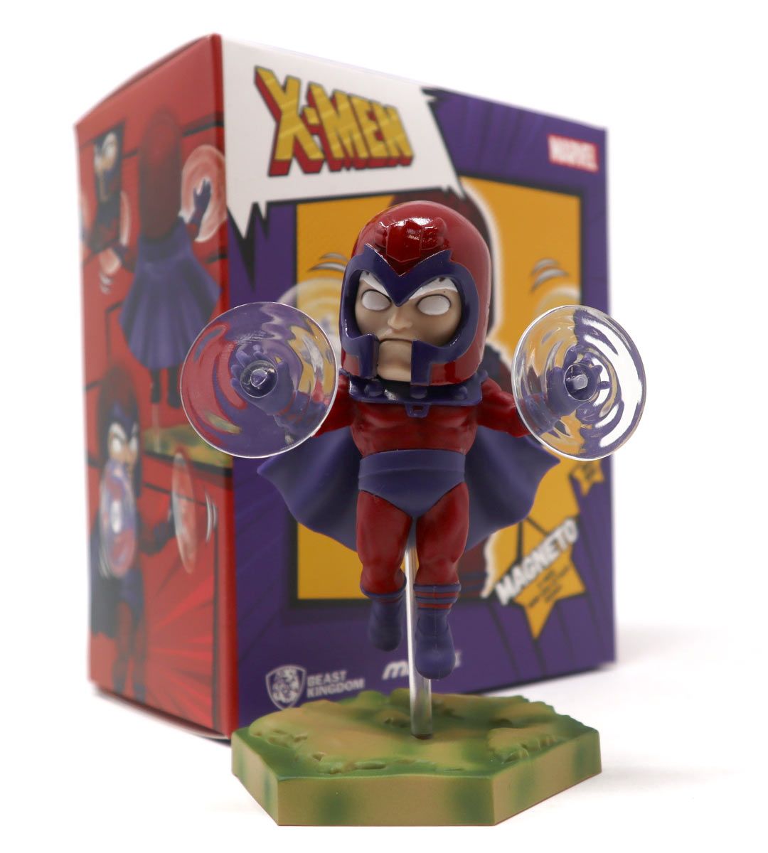 Mini Egg Attack Series Magneto (X-Men) Action Figure - Collectible Marvel Superhero Toy for Display & Gifts