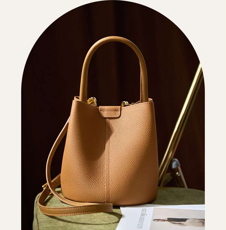 Stylish Convertible Bucket Bag for Women - Fashionable Crossbody & Shoulder Tote Handbag - Perfect for Work, Travel & Everyday Use